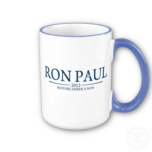 Ron Paul 2012 mug