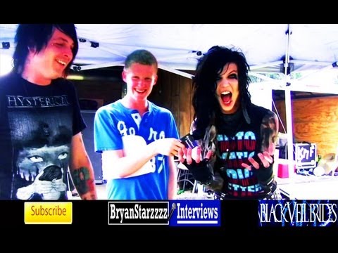 Black Veil Brides Interview #4 Andy Biersack & Matt Good Warped Tour 2011