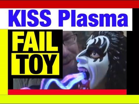 Gene Simmons Kiss FAIL Toy Plasma Lamp Funny Review Video by Mike Mozart JeepersMedia