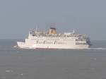 MV Eurovoyager leaving Ostend bound for Ramsgate in 2005