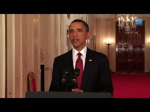 President Obama on Death of Osama bin Laden