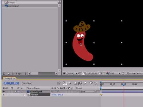 After Effects Tutorial - 4 - Basic Animation