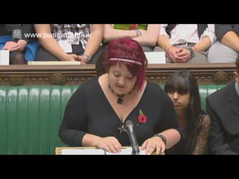 UK Youth Parliament morning proceedings