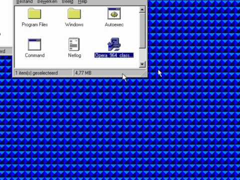 How to make Opera 9.64 working on Windows 95