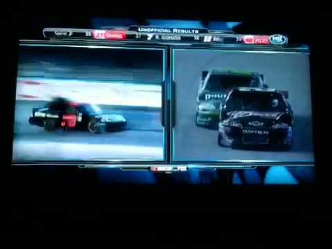 Kyle Busch Kevin Harvick Fight - 2011 NASCAR Southern 500