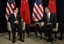 President Barack Obama meets with Chinese President Hu Jintao at the APEC Summit in Honolulu, Saturday, Nov. 12, 2011.