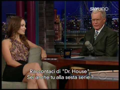 Olivia Wilde David Letterman Show 02 Ott 2009