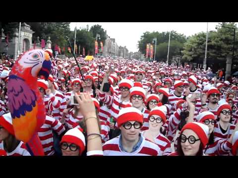 Wally's dancing on YMCA in Dublin