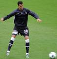 Tottenham player Sandro warming-up before their game at Upton Park against West Ham United, 29 September 2010