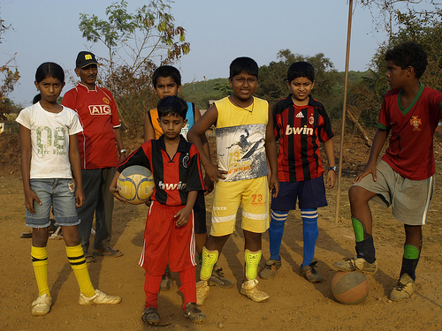 Kids football Saligao by you.