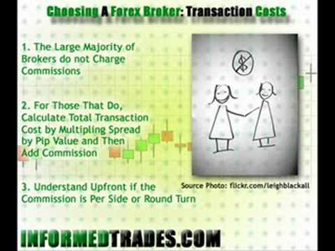 134. Choosing a Forex Broker Part III: Transaction Costs