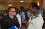 Bono and George Ayittey2