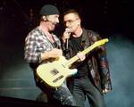 Bono and The Edge of U2 at Gillette Stadium, Foxboro, MA 9/21/2009.