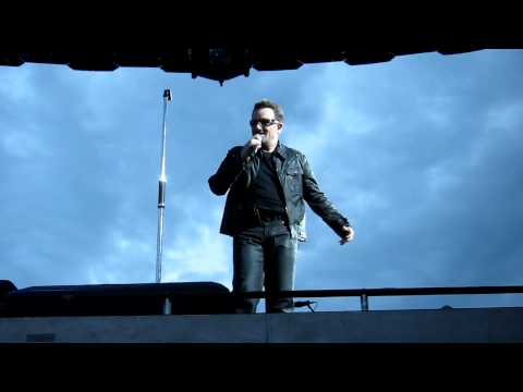 U2 Bono's Edmonton 360 Speech About Band Being Oilers