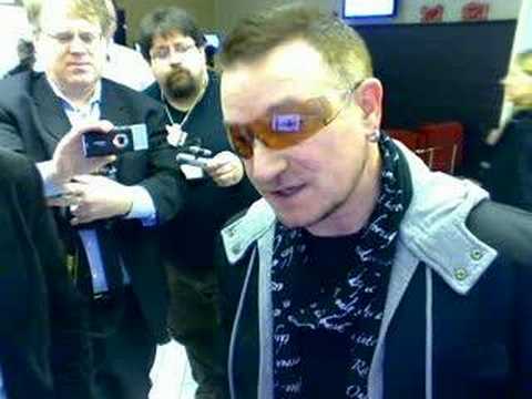 Bono responds to the Davos Question