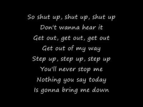 Simple Plan: Shut Up (lyrics)