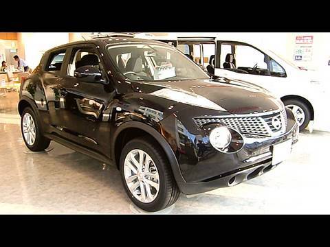 black Nissan JUKE - new CrossOver SUV