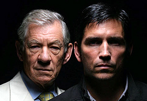 Ian McKellen and Jim Caviezel