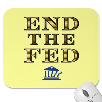 END THE FED Mousepad mousepad