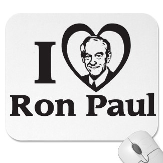 I HEART RON PAUL - Mousepad mousepad