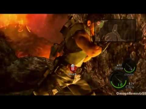 Resident Evil 5 - Chris Redfield vs. Boulder