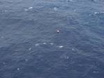 PORTSMOUTH, Va. (Dec. 17)--Debris from sunken passenger vessel Sea Breeze I seen floating in the water. Two Coast Guard HH-60 helicopters and two C-130 Hercules aircraft rescued 34 crewmembers off the distressed 600-foot Panamanian-flagged passenger vessel Sea Breeze I after their vessel began taking on water and later sank approximately 290 nautical miles east of Cape Charles, Va. U.S. COAST GUARD PHOTO (116397) ( SEABREEZE 1 (FOR RELEASE) )