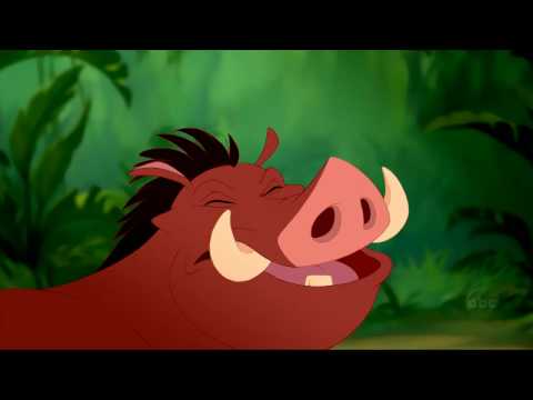 Hakuna Matata (English) - (HQ 720p 16:9) - The Lion King