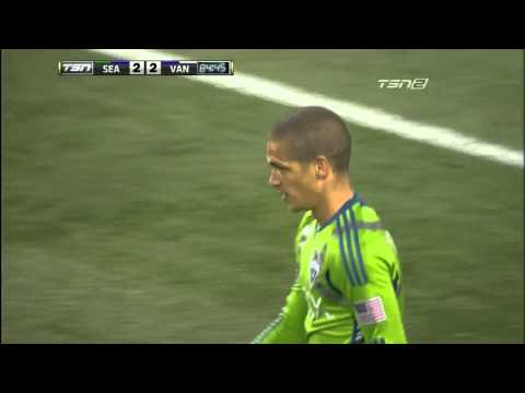 Vancouver Whitecaps FC at Seattle Sounders FC - Eric Hassli 2-2 Goal - 2011.06.11 - HD