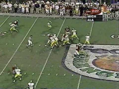 2000 Orange Bowl: Michigan-35 Alabama-34 (PART 2)