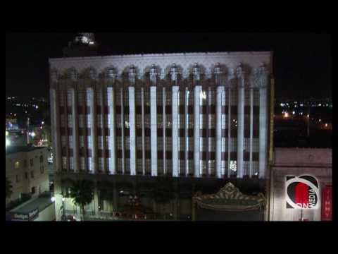 3D Projection Mapping, El Capitan Theater Hollywood, CA