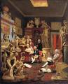 Charles Towneley and friends in his library, by Zoffany