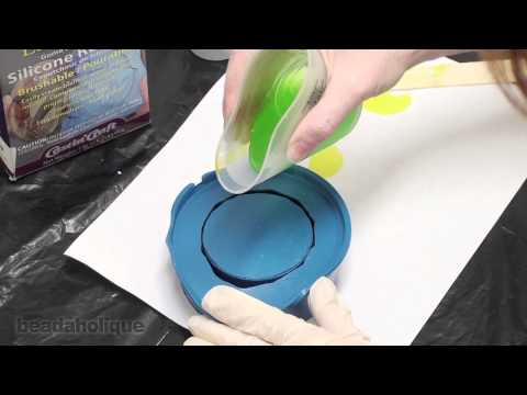 How to Make a Resin Bangle Bracelet Using a Block Mold