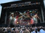 Judas Priest performing at the Sauna Open Air Metal Festival in Tampere, Finland, 11 June 2011