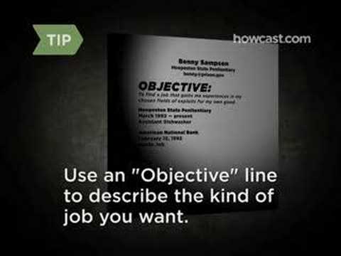 How To Write a Resume