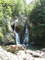 Bash Bish Falls, in the Berkshire Hills, Appalachian Mountains