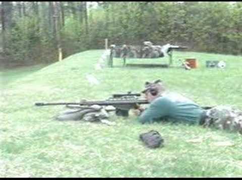 Barrett .50 cal demo