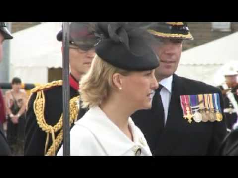 The Countess of Wessex visits HMS Daring