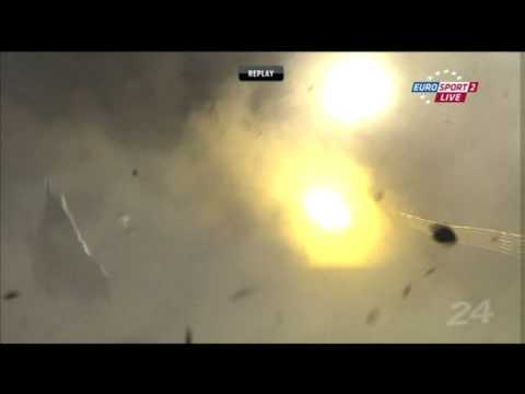 24h LeMans Rockenfeller heavy Crash