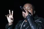 Sean Kingston performs during the Black Eyed Peas final concert of the year at Sun-Life Stadium. Miami Gardens, Florida - November 23, 2011