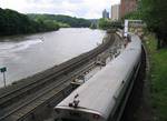 Marble Hill station in Manhattan on the Hudson Line