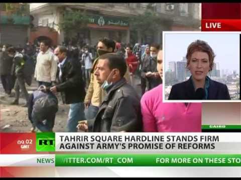 Cairo Standing: Tahrir protesters occupy against army