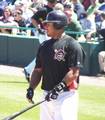 Pittsburgh Pirates catcher Ronny Paulino during a Pirates/Minnesota Twins spring training game at McKechnie Field in Bradenton, Florida, 17 March 2007