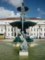 Fountain in Don Pedro IV square