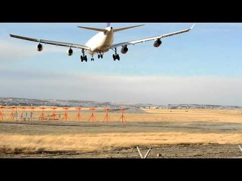 Extremely High Wind Landing Calgary