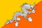 Bhutan Flag