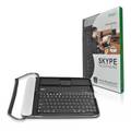 Aluminium Bluetooth Keyboard with Skype Telephone for iPad / iPad 2 Only $43.92 + Free-shipping