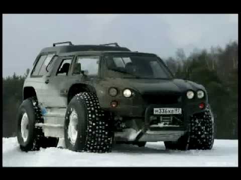 Extreme AMPHIBIOUS Russian offroad vehicle: Aton-Impulse VIKING-2992