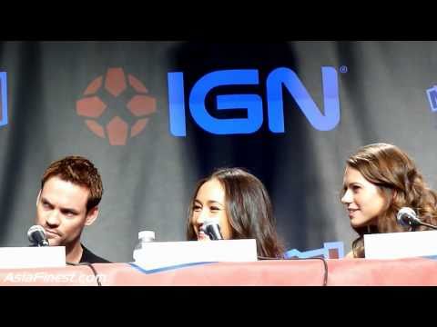 Nikita Maggie Q says She Fights because she Can't Have Sex - NY Comic Con Shane West