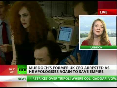 Murdoch's ex-CEO arrested: 'Case proves UK's endemic corruption'