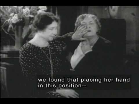 Helen Keller & Anne Sullivan (1928 Newsreel Footage with Open Captions and Audio Description)